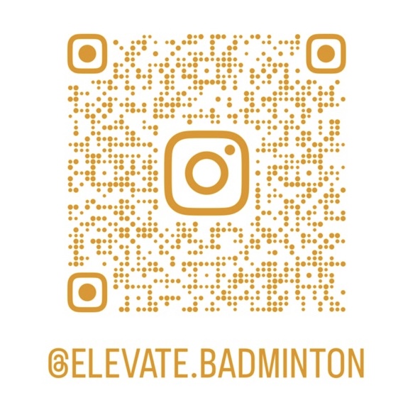 Elevate Badminton Instagram QR code